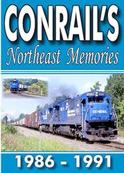 Conrail’s Northeast Memories 1986 1991 2 Disc Set DVD