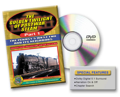 Golden Twilight of Postwar Steam, Part 1 DVD