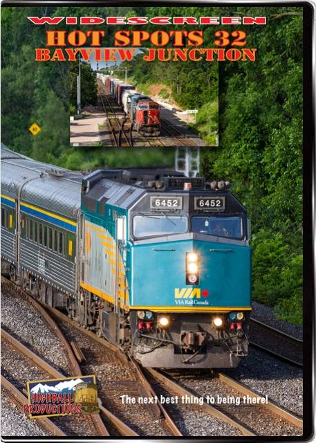 Hot Spots 32 Bayview Junction Ontario - Canadian National, Canadian Pacific, VIA, GO Transit, Amtrak