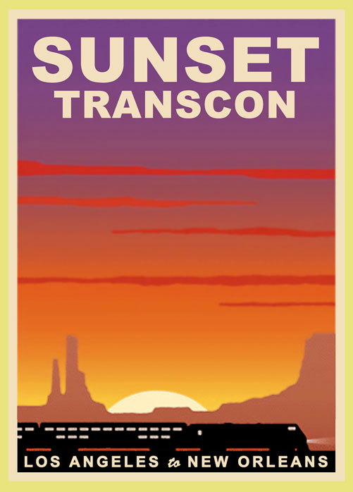 Amtraks Sunset Transcon DVD